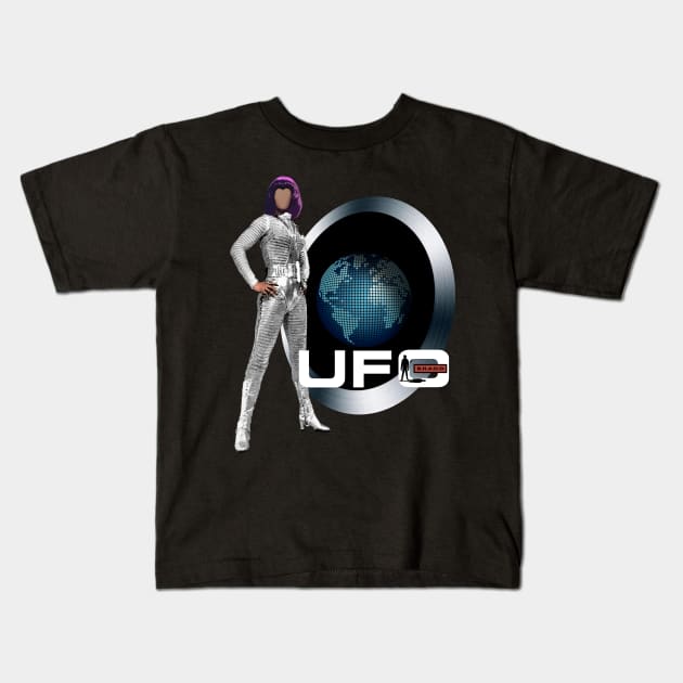 Gerry Anderson's UFO - SHADO GIRL Kids T-Shirt by kooldsignsflix@gmail.com